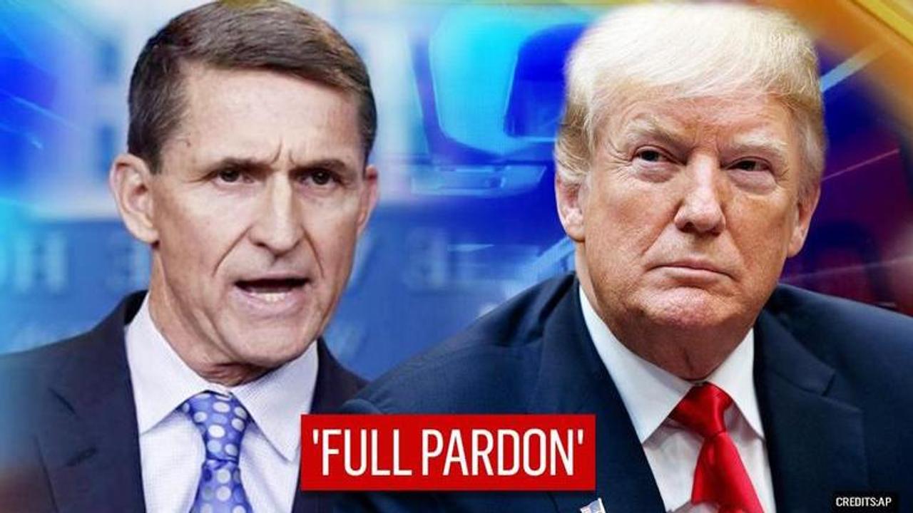 Donald Trump pardons former NSA Michael Flynn ahead of Thanksgiving