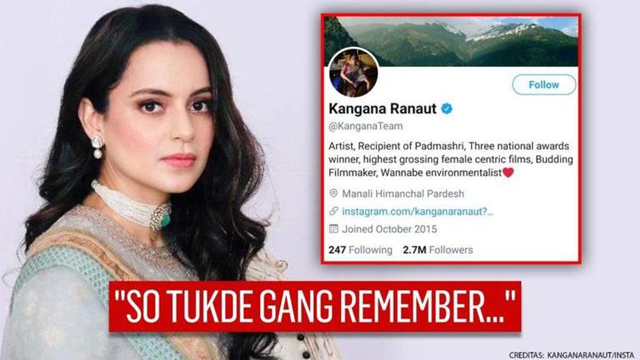 Kangana Ranaut fires back at plea in Bombay HC seeking her Twitter account suspension