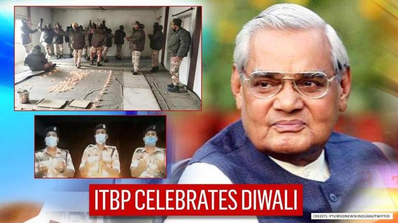 ITBP jawans sing Atal Bihar Vajpayee's 'Aao Phir Se Diya Jayale' on Diwali