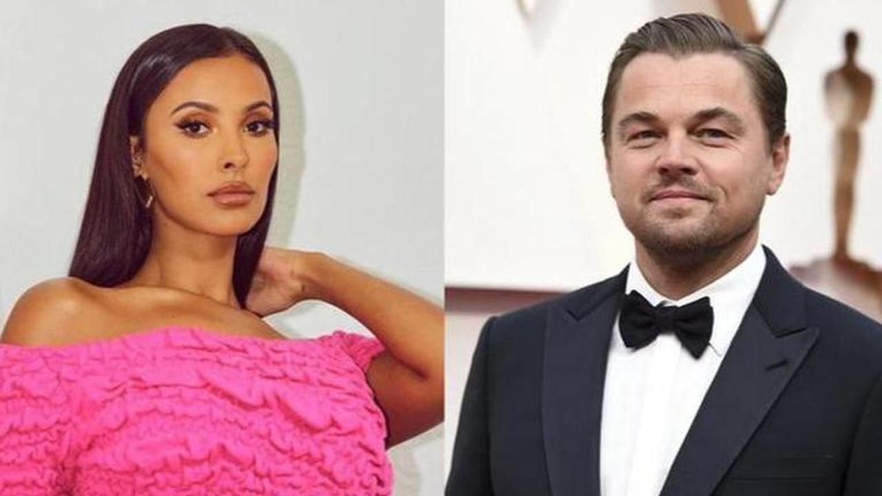 Maya Jama and Leonardo DiCaprio