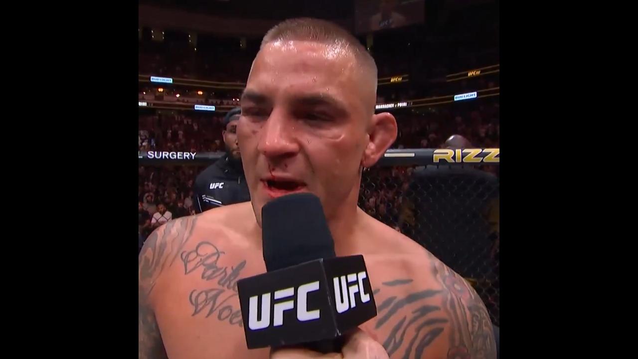 Dustin Poirier on retirement