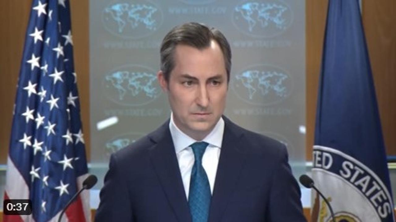 US State Department Spokesperson Matthew Miller 