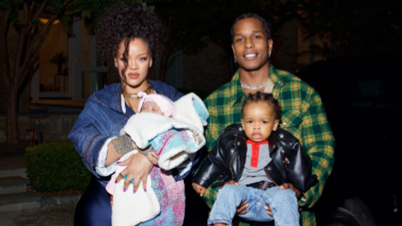 Rihanna, ASAP Rocky with their sons