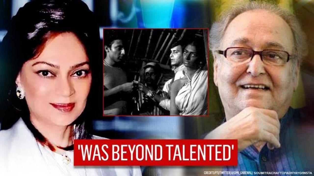 Simi Garewal's memory of Soumitra Chatterjee termed 'racist' by netizen; actor hits back