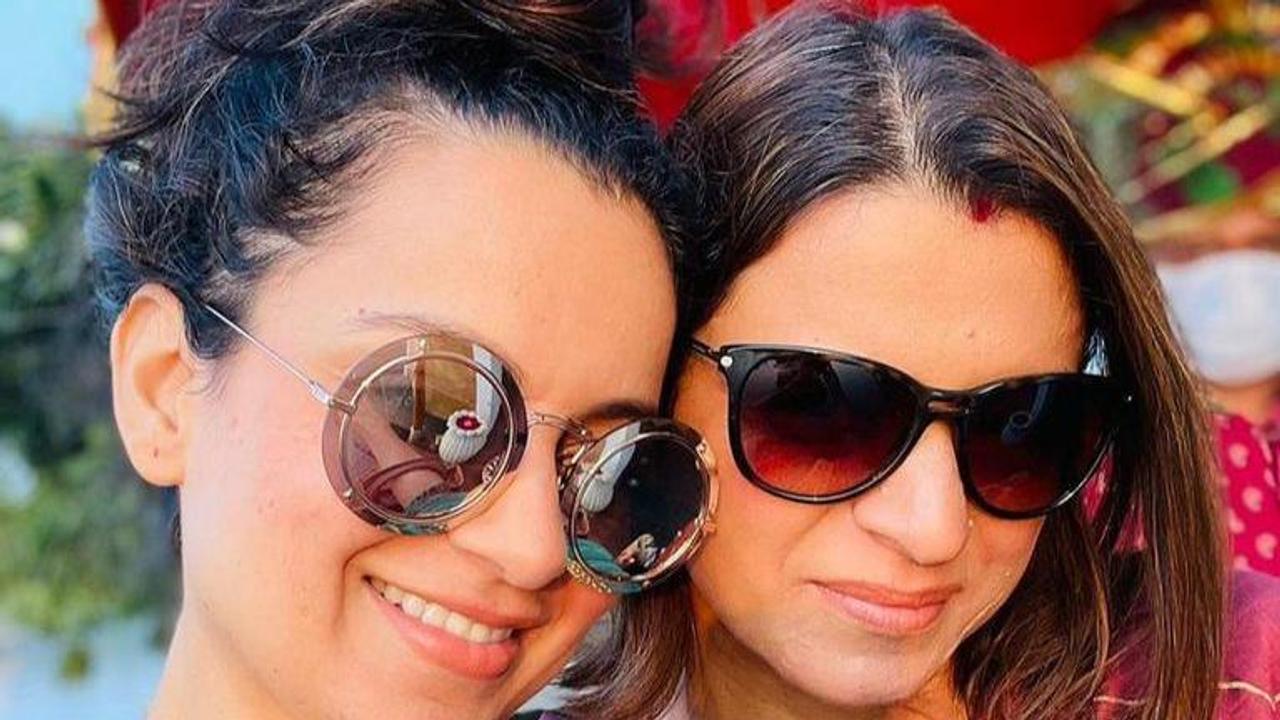 Kangana Ranaut takes day off from work to celebrate Rangoli b'day, shares celebratory pics