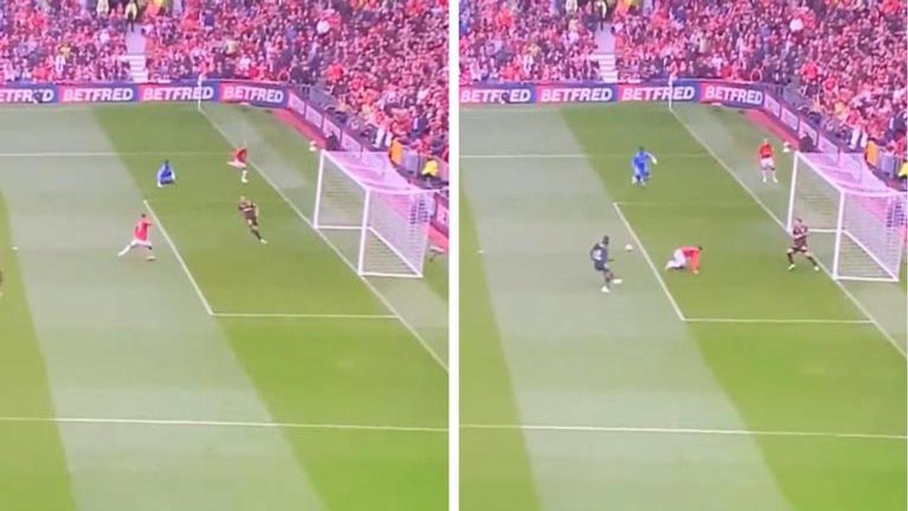 'How did Mount not score this?': Mason Mount gets blasted for open-goal miss for United