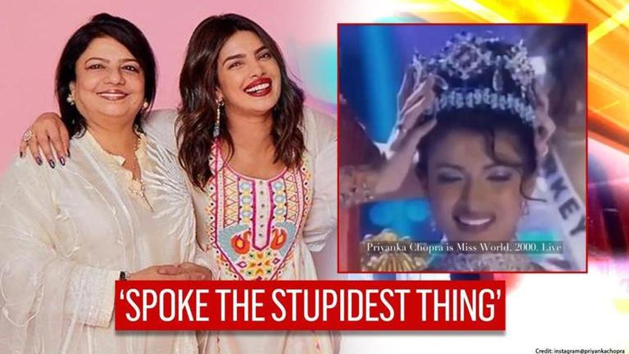 Priyanka Chopra reveals what her mother said when she won Miss World title 20 years ago