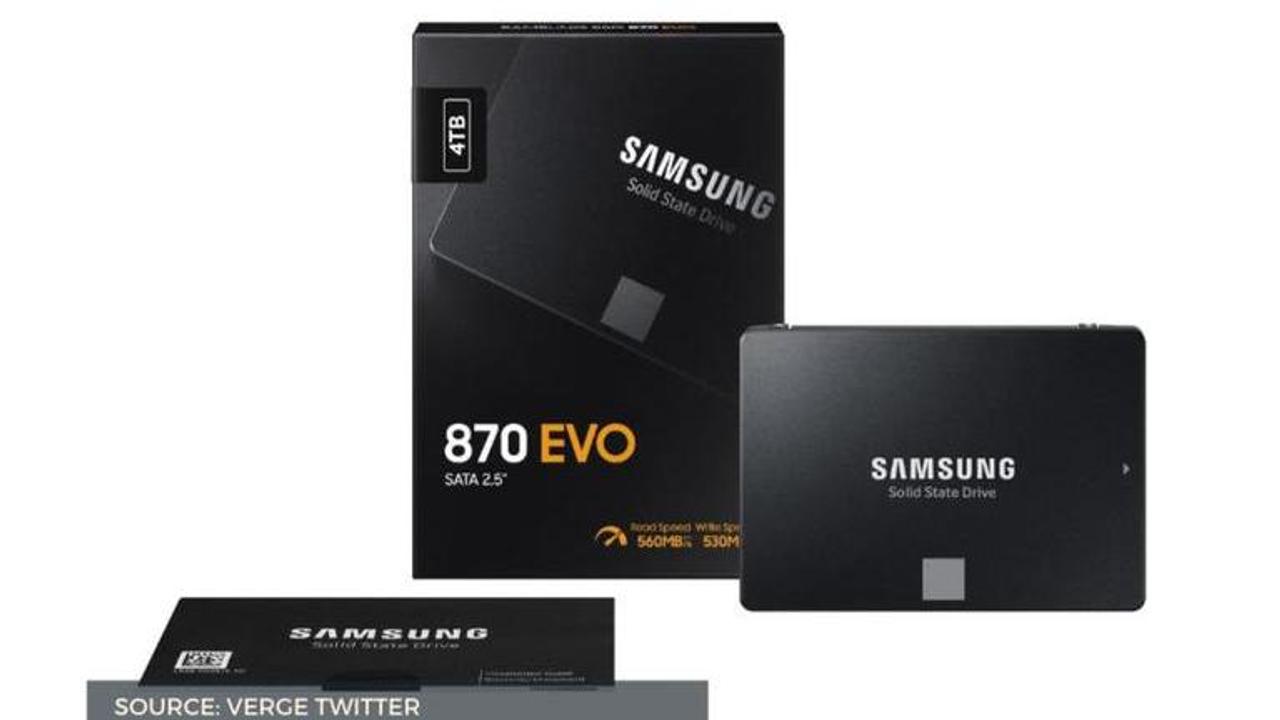 Samsung 870 evo sata ssd