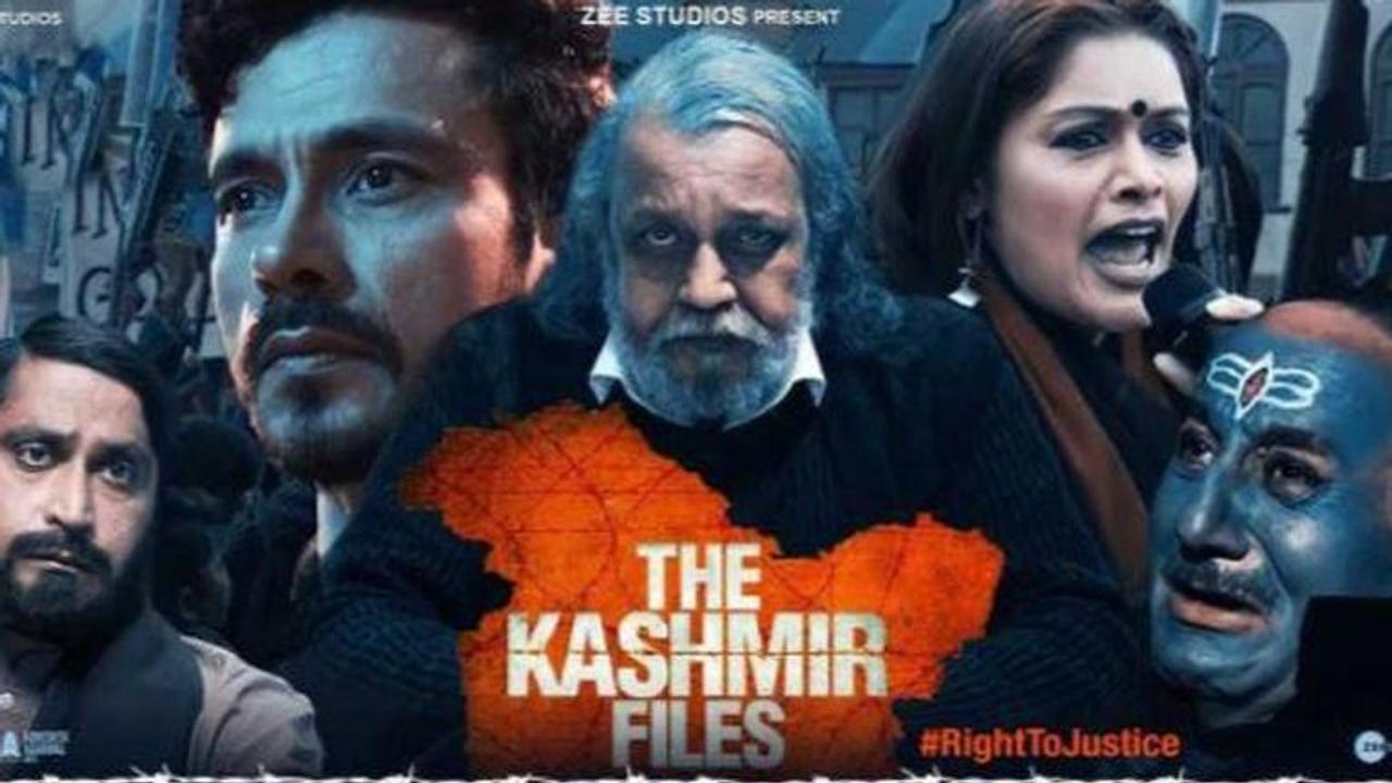 The Kashmir Files, anupam kher, mithun chakraborty, pallavi joshi, the kashmir files poster