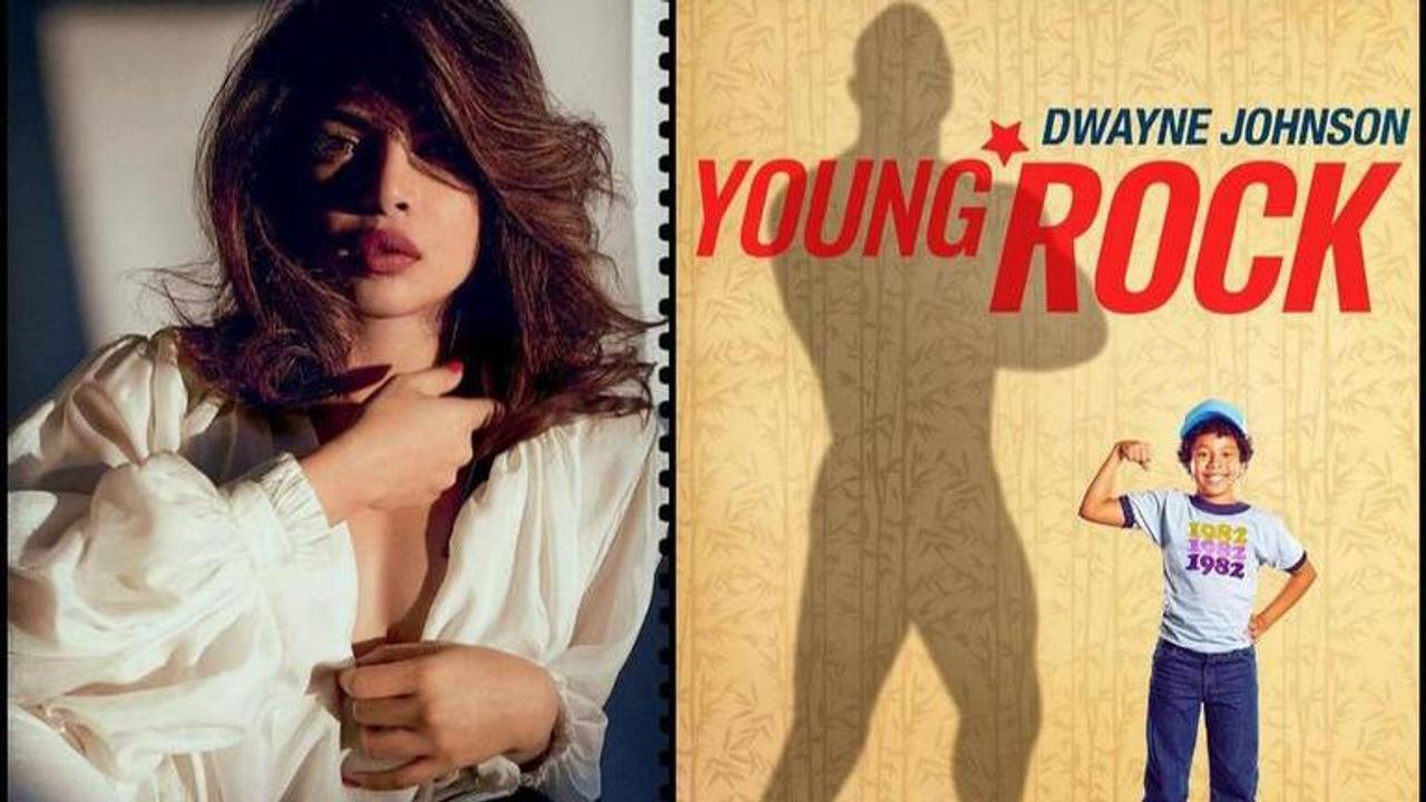 Priyanka Chopra & Young Rock