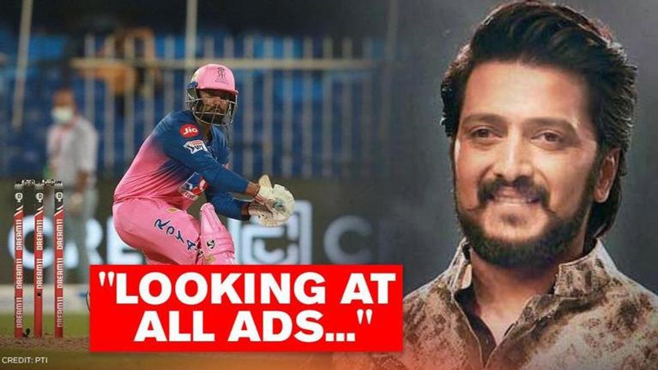 Riteish Deshmukh jokes on why Dream11 IPL is being played this year; netizens get serious