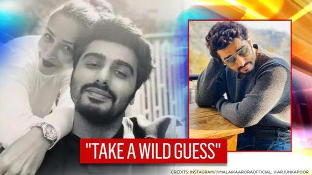 Arjun Kapoor mentions 'SHE' on post making Malaika Arora curious, asks her to take guess