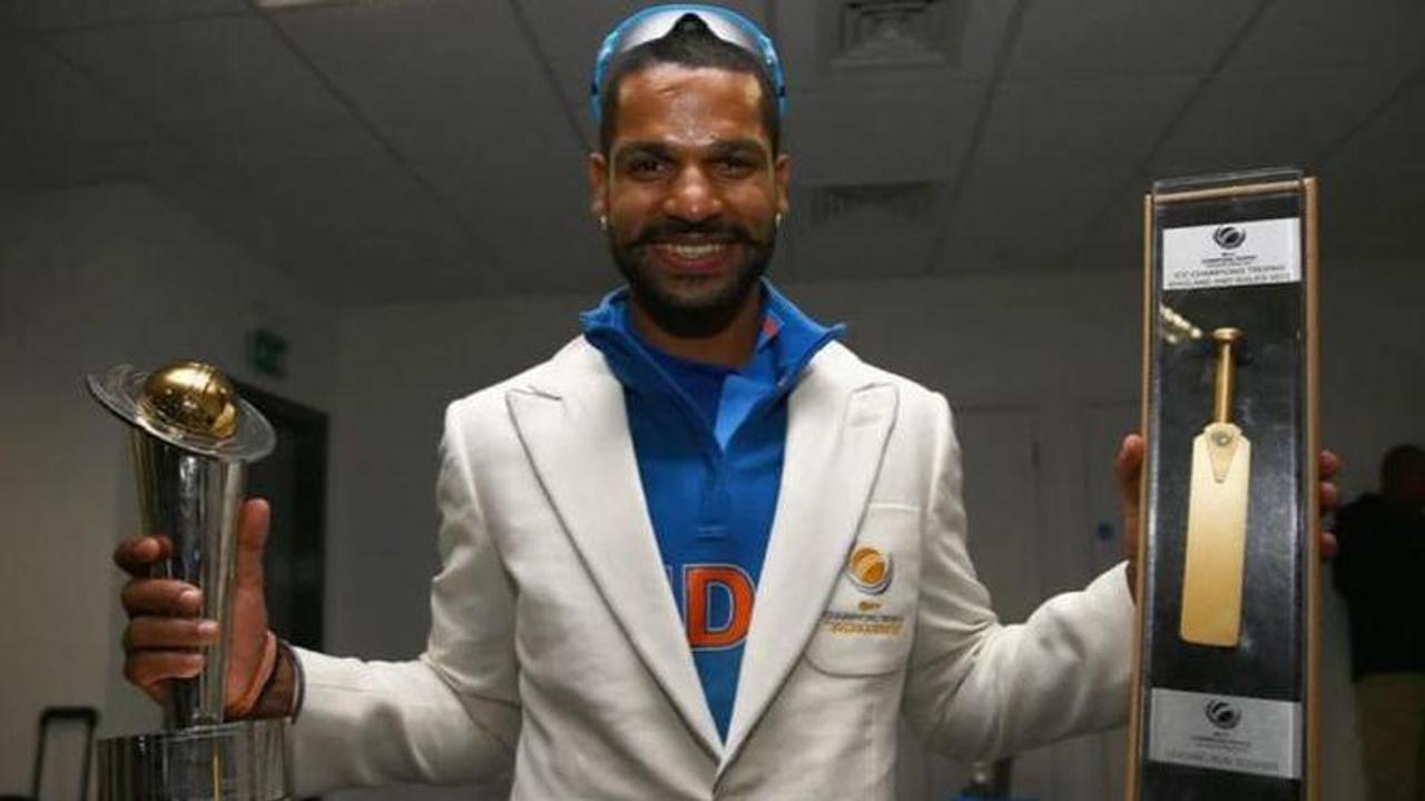 Shikhar Dhawan during 2015 ICC ODI World Cup