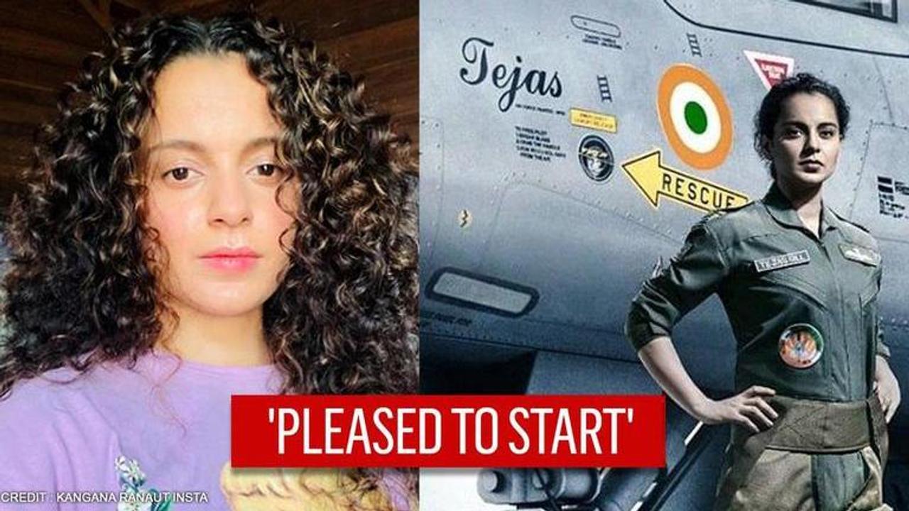 Kangana Ranaut starts prep for 'Tejas' with director Sarvesh Mewara & Abhijeet Gokhale