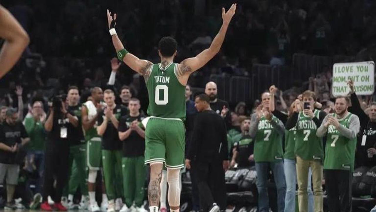 NBA Playoffs: Jason Tatum breaks records as Celtics trash 76ers with 4-3 series lead