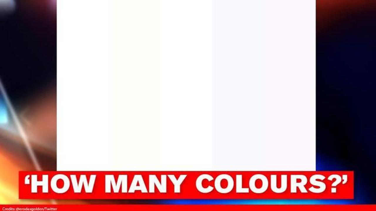 'How many colours do you see?' This optical illusion has left internet baffled