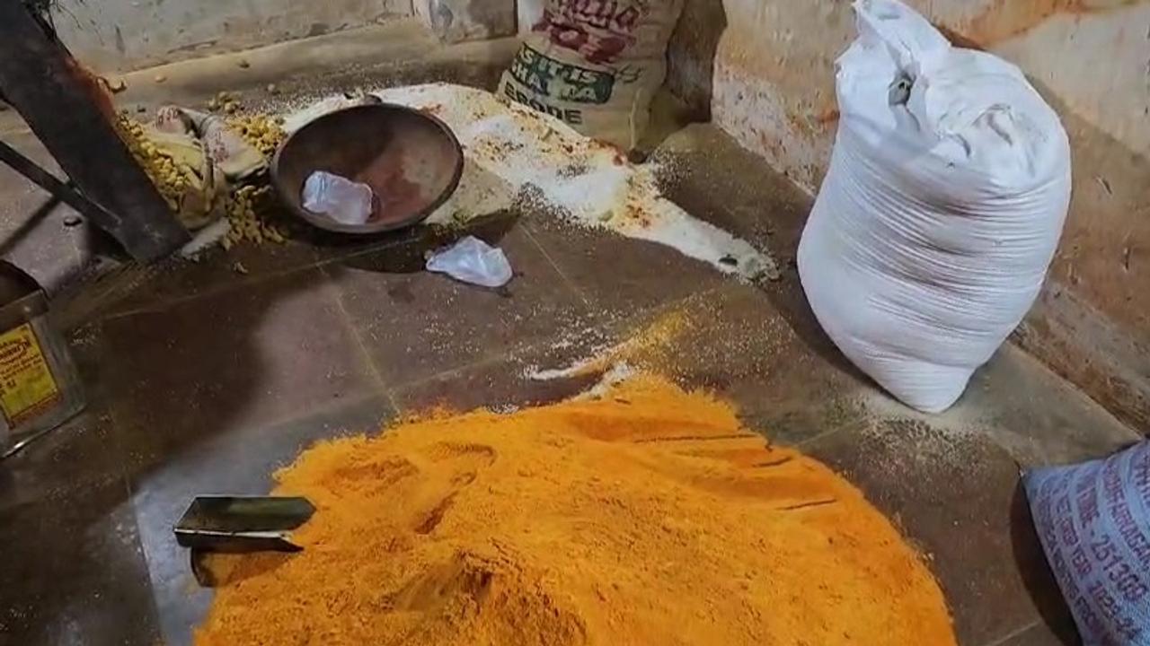 15 tonnes of spurious Indian spices seized from 2 manufacturing units running in Delhi's Karawal Nagar