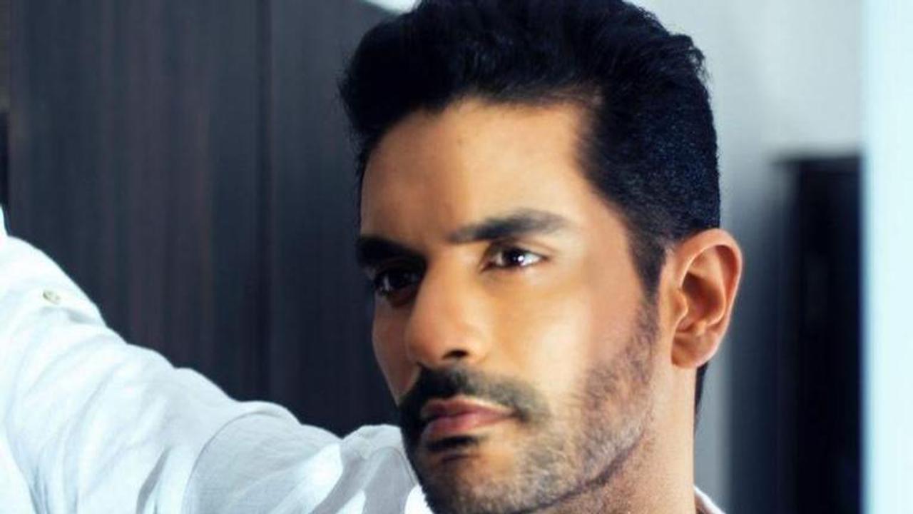 Angad Bedi turns cop for next 'Mumbhai,' shares BTS from the shooting sets