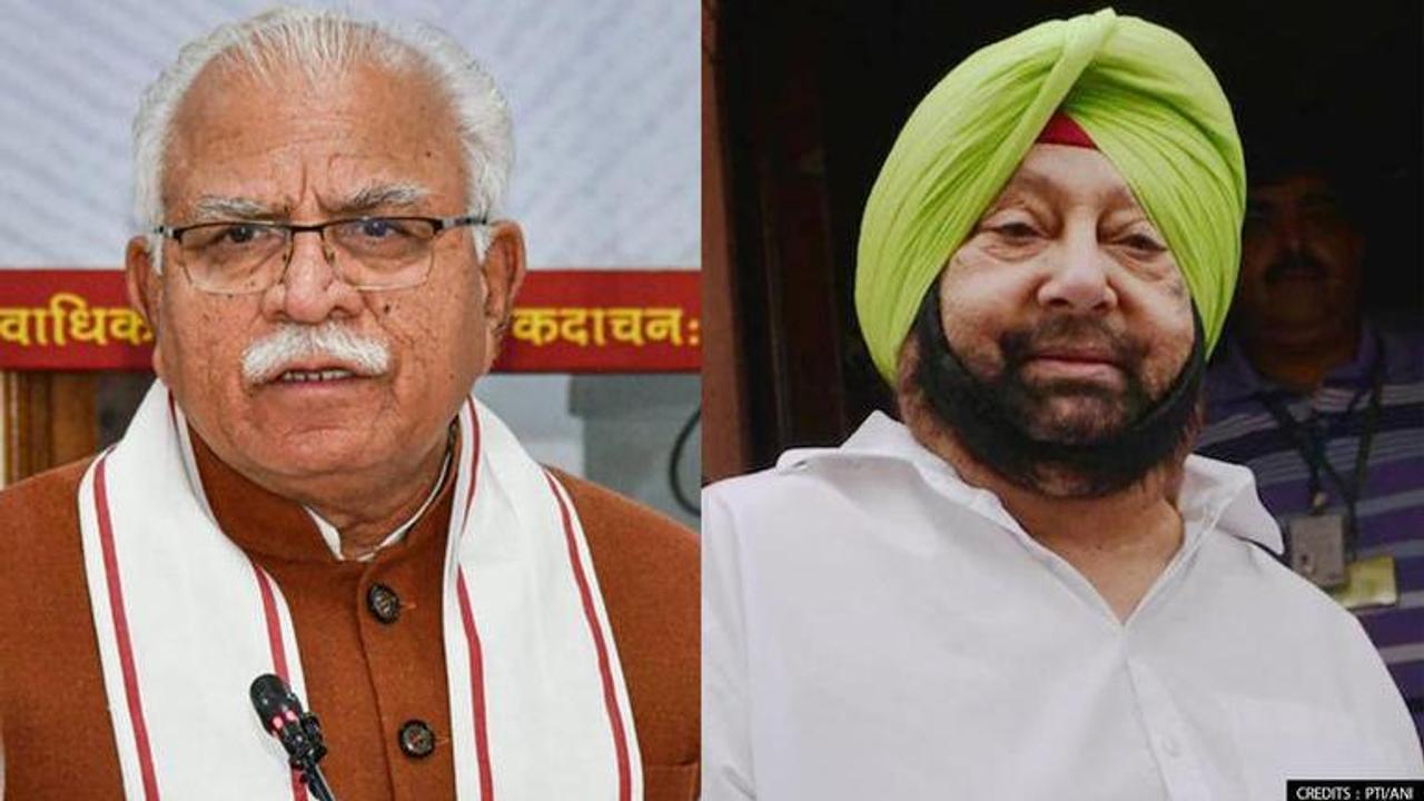 Manohar Lal Khattar, Captain Amarinder Singh