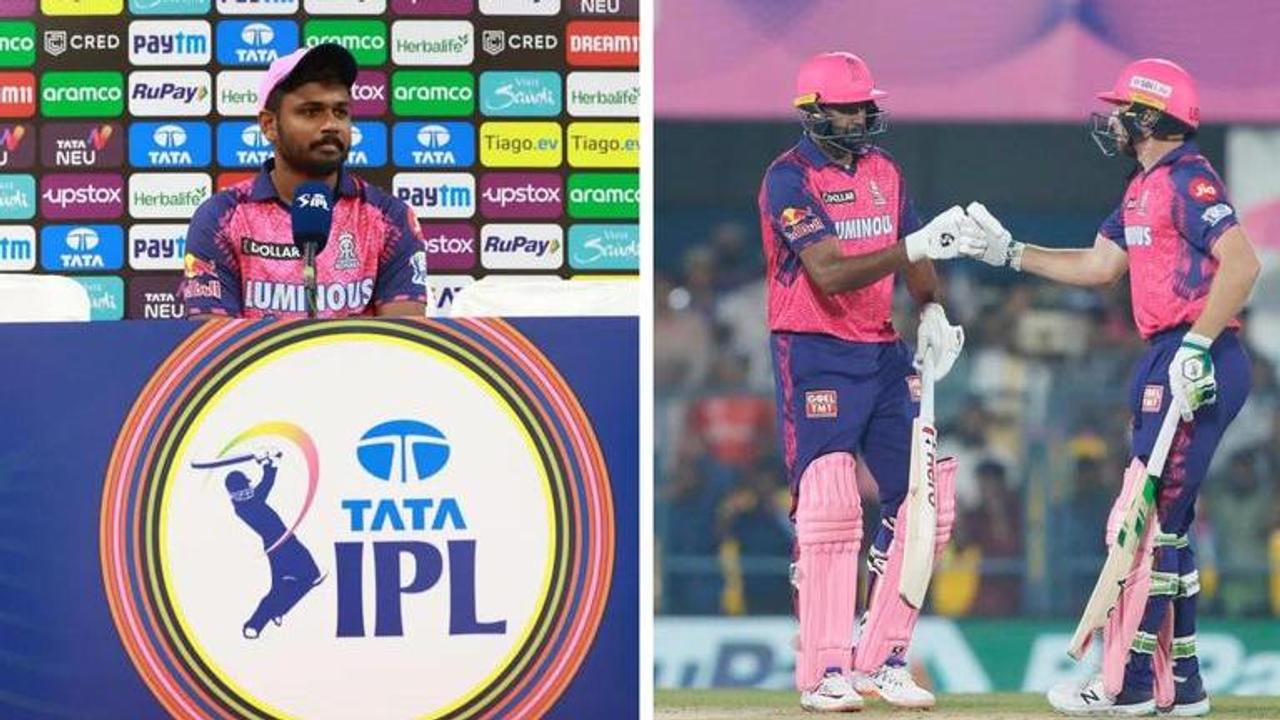 RR vs PBKS Sanju Samson reveals why R Ashwin came in ahead of Jos Buttler