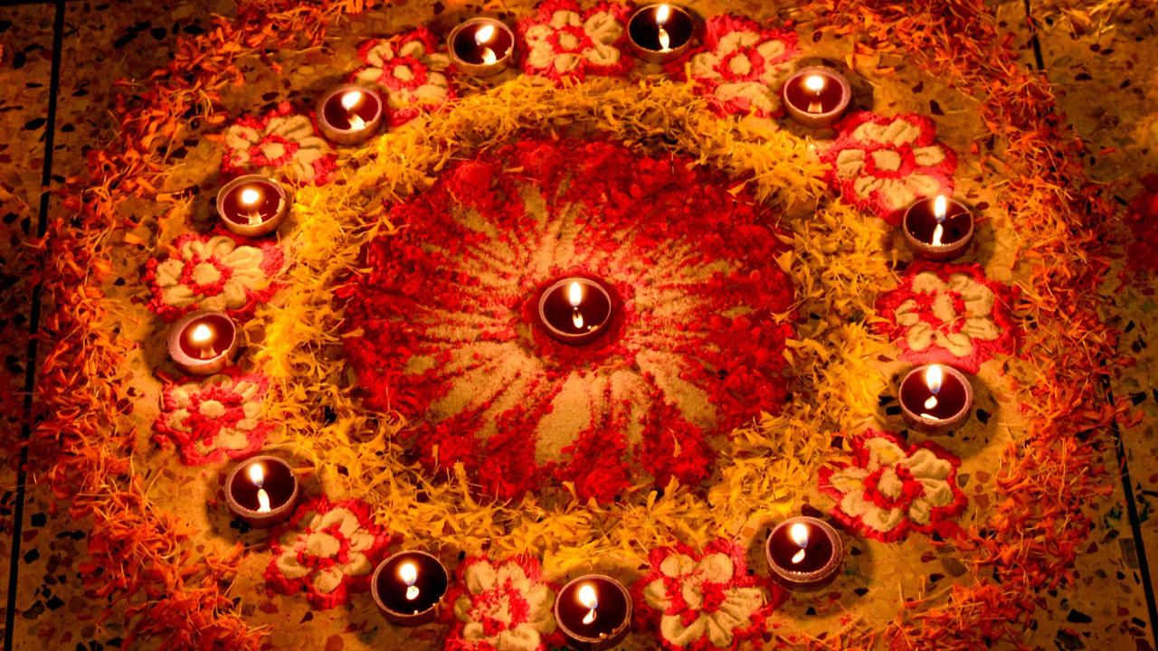 Representative image of rangoli