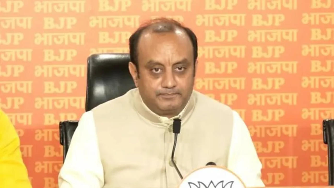 BJP national spokesman Sudhanshu Trivedi 