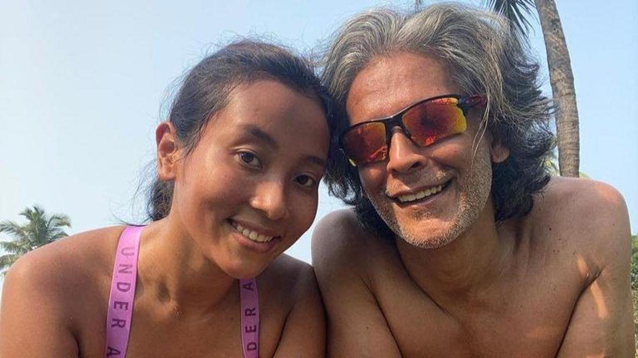 Ankita Konwar shares best moments from husband Milind Soman's birthday celebrations in Goa