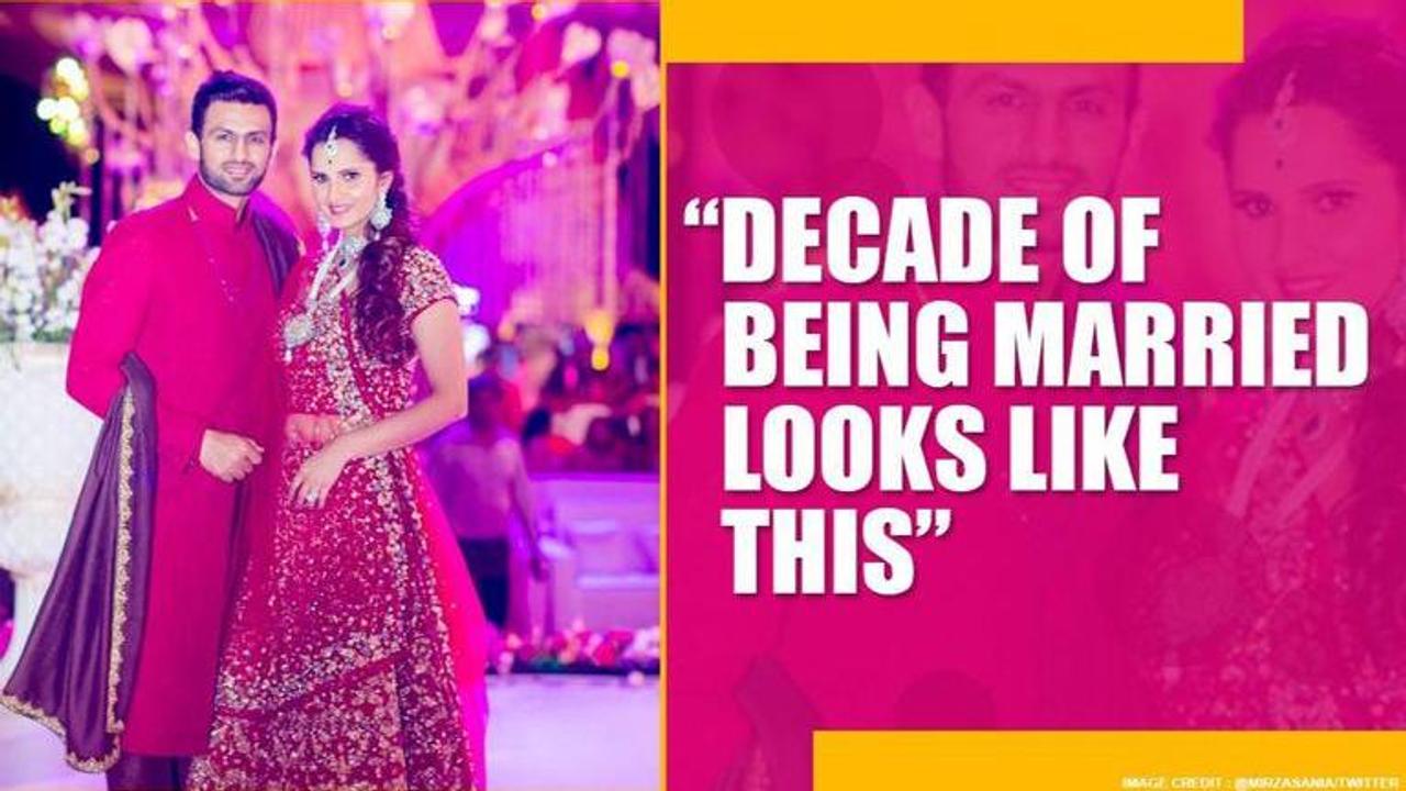 Sania Mirza wishes Shoaib on anniversary with 'expectation vs reality' meme; B-Town joins