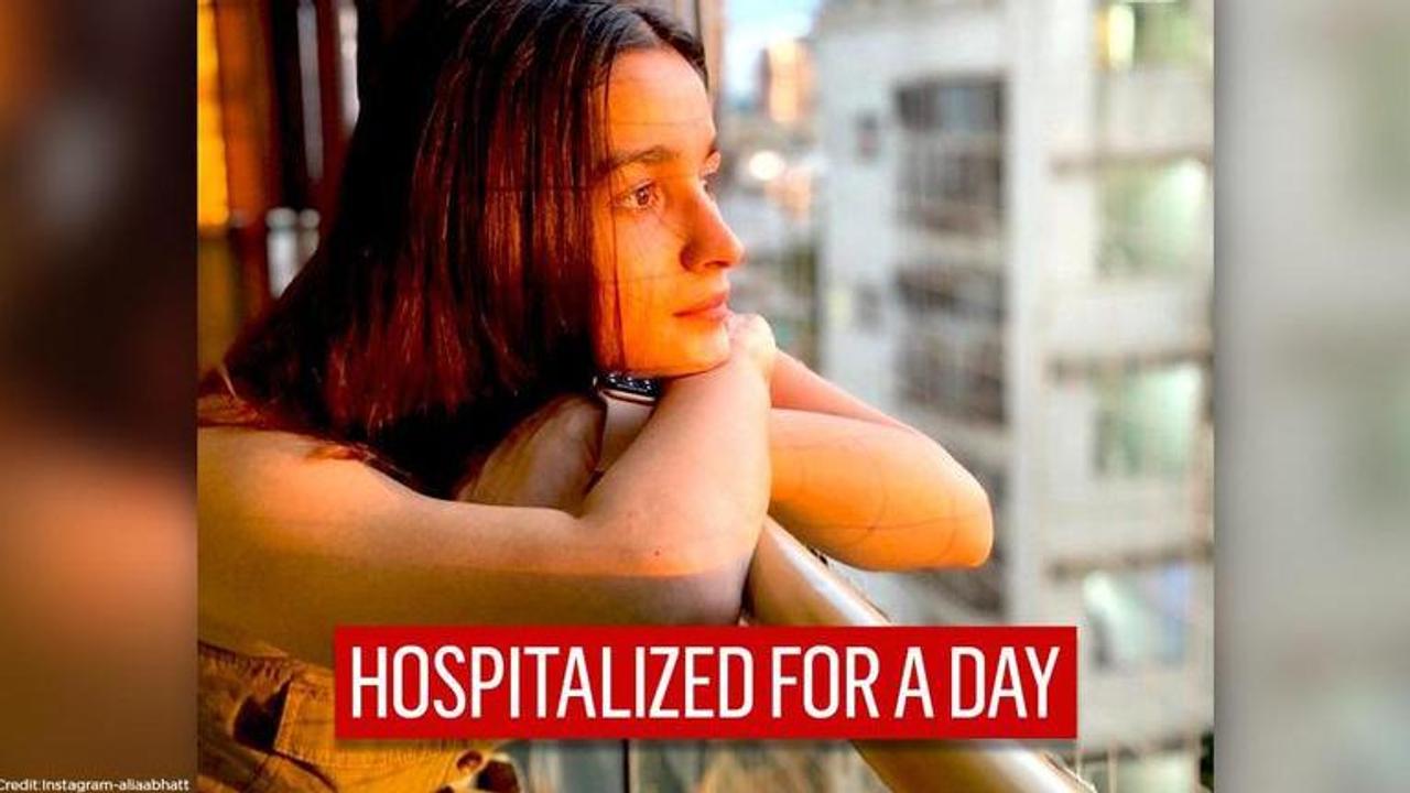 Alia Bhatt gets hospitalized while shooting for 'Gangubai Kathiawadi', now discharged