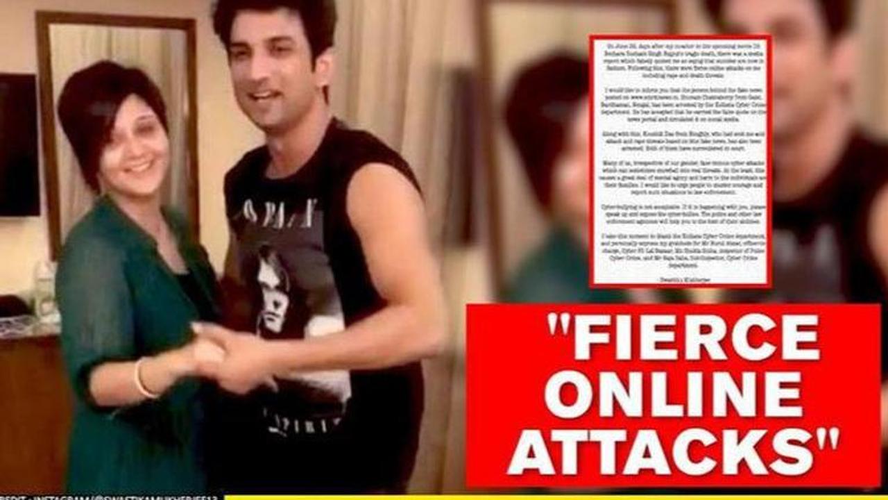 Sushant's 'Dil Bechara' co-star Swastika Mukherjee gets 2 arrested over fake news, threats