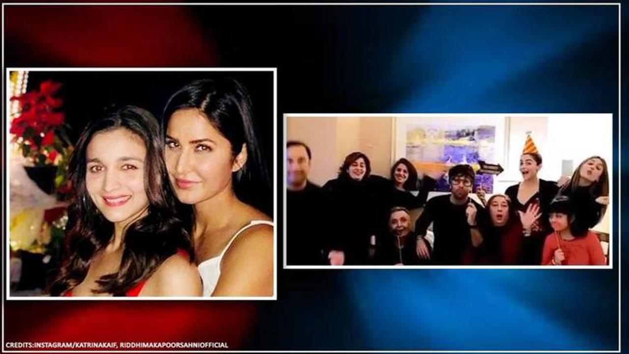 Katrina Kaif gives Alia Bhatt hard time in birthday message, Riddhima posts family moment