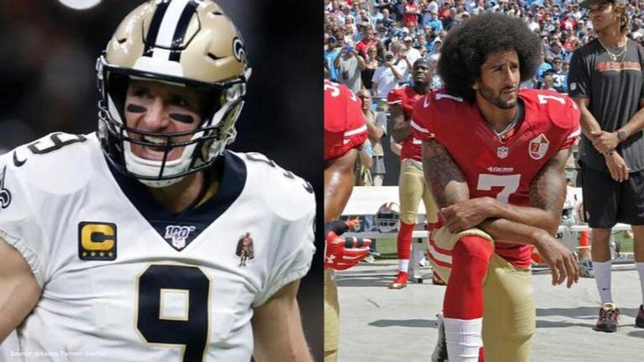 why does colin kaepernick kneel during national anthem