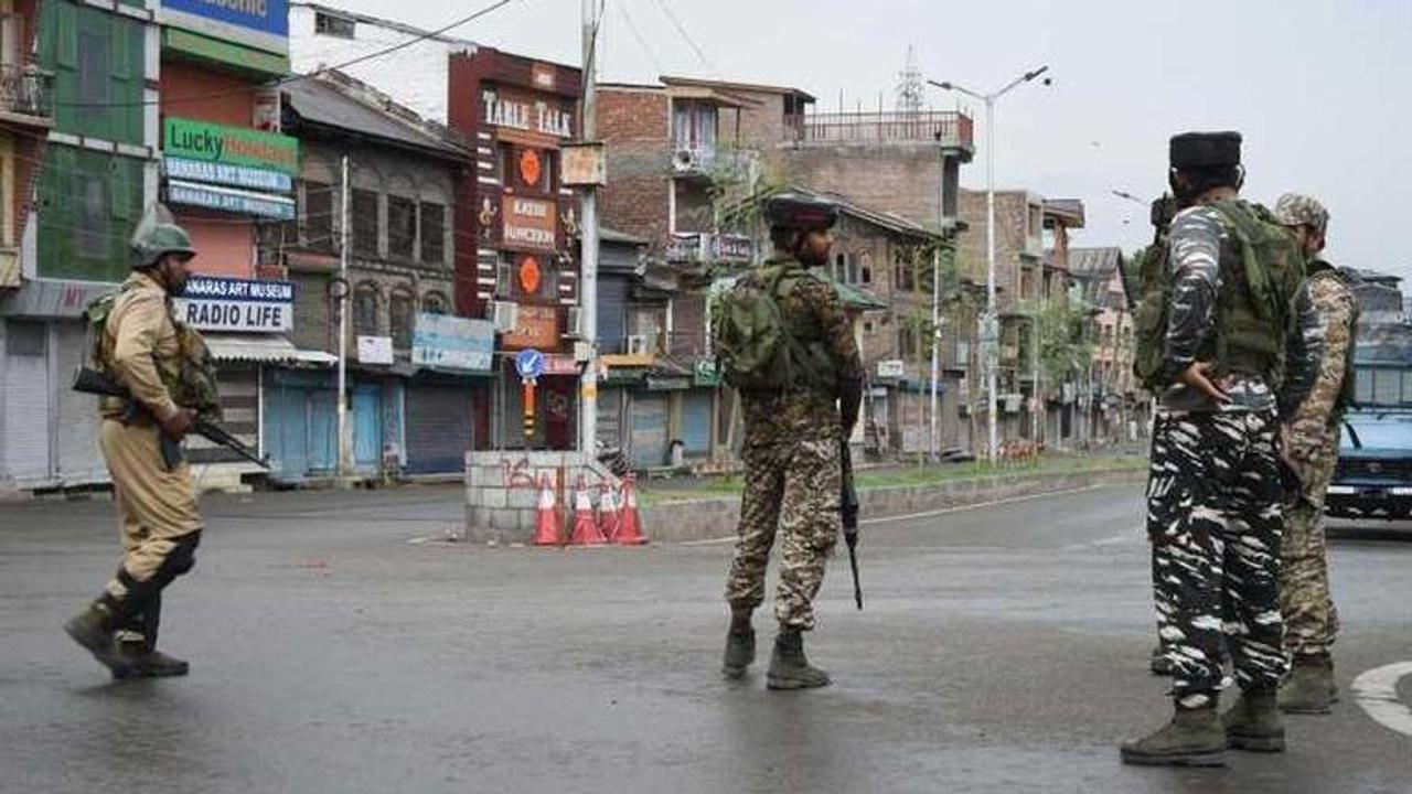 Jammu & Kashmir terrorist crackdown