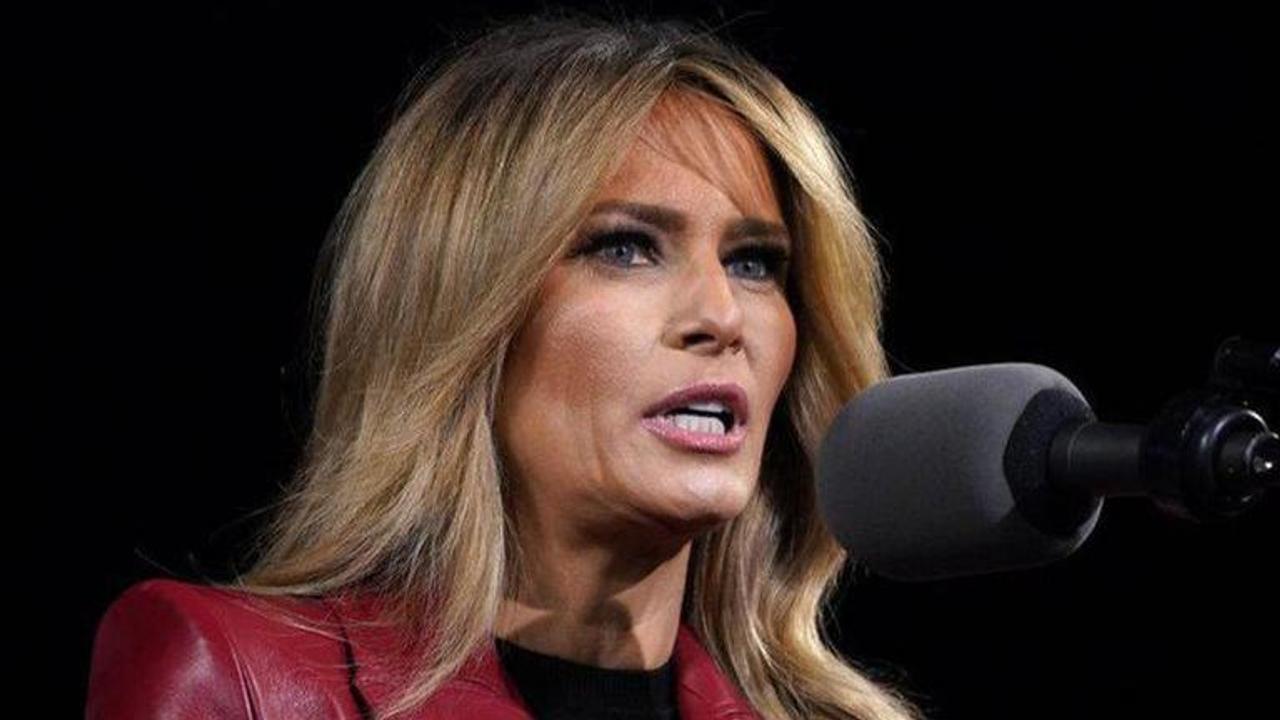 Melania Trump bids farewell in recorded message