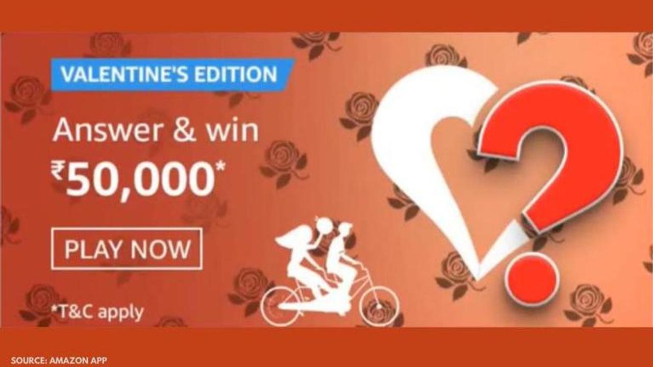 Amazon Valentine's Edition answer and win