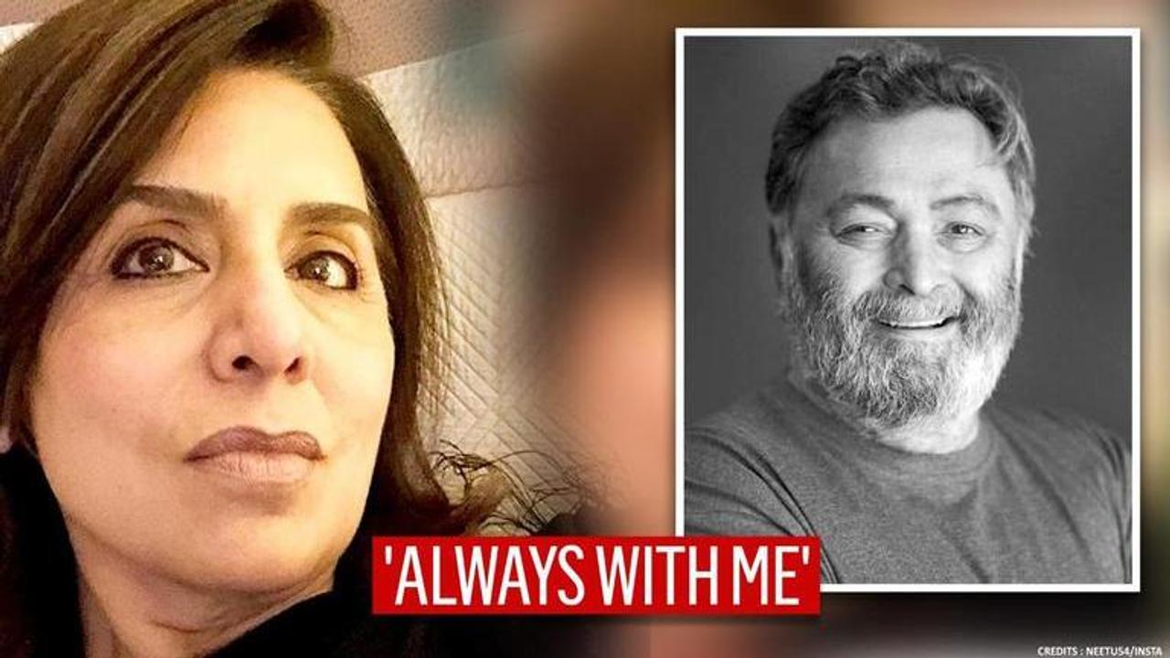 Neetu Kapoor misses late husband Rishi on the first day of shoot, says 'I feel you love'