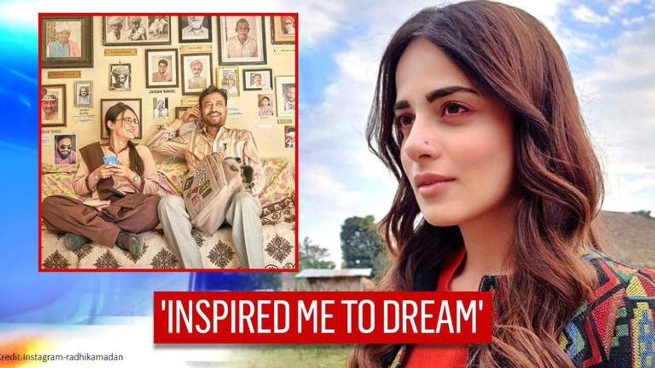 Radhika Madan recalls working with Irrfan Khan, says 'would remain special for me'