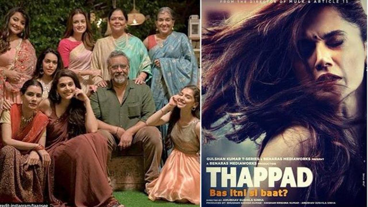 'Thappad': Anubhav Sinha to be honoured by body for 'stupendous success' of Taapsee's film