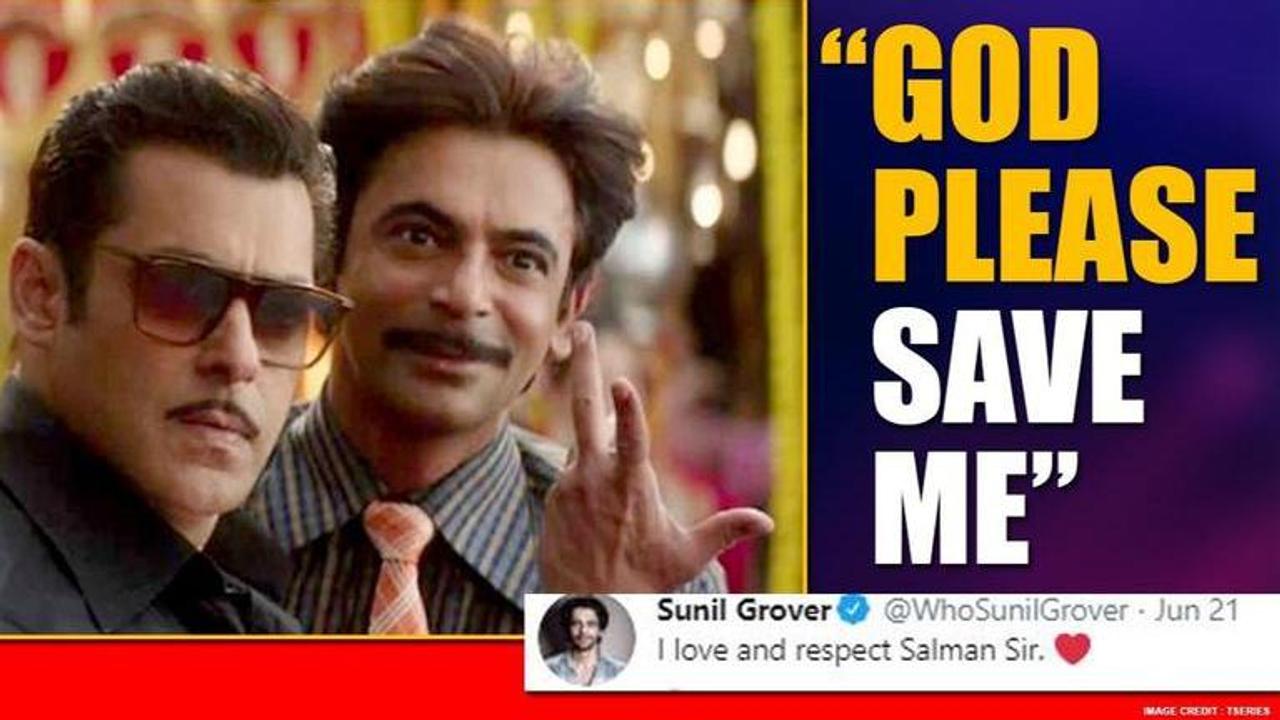 Sunil Grover has hilarious message for 'paid trollers' after tweet supporting Salman Khan