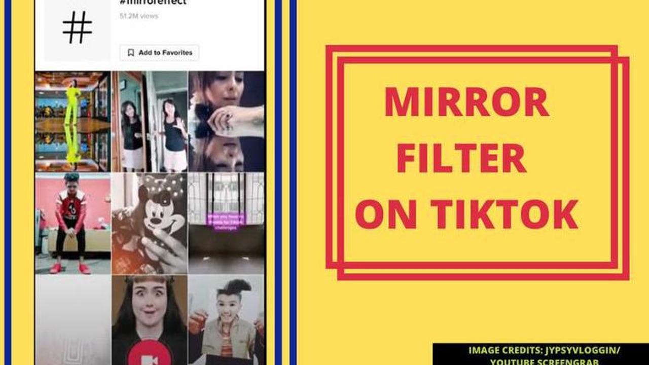 what is the mirror filter on tiktok