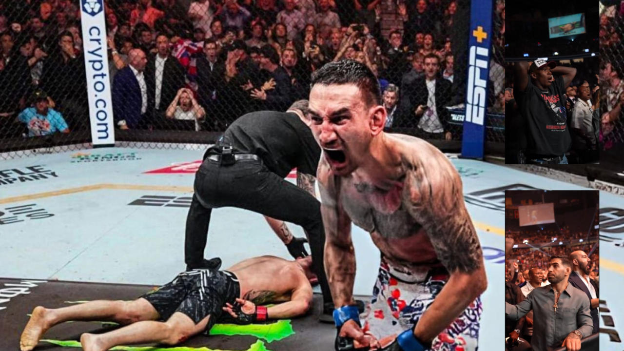 UFC stunned by Max Holloway insane KO 