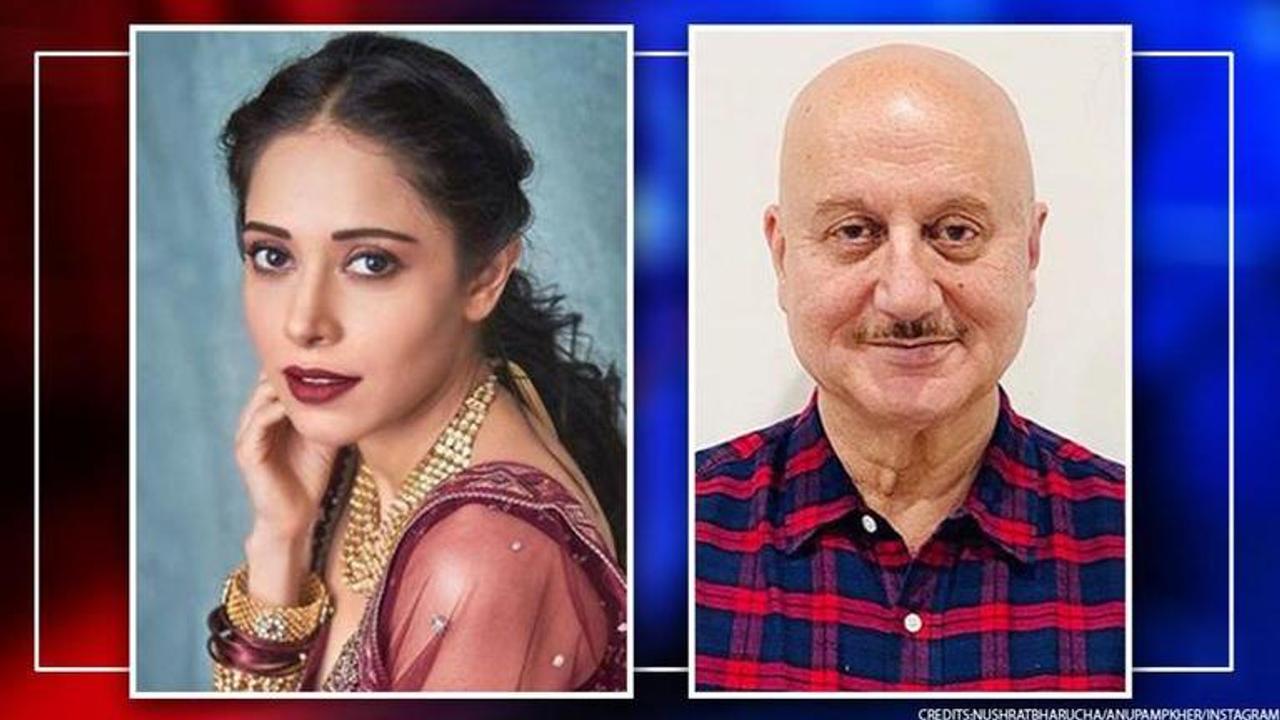 Nushrat Bharucha, Anupam kher extend Eid wishes, fans remind about wishing a day early