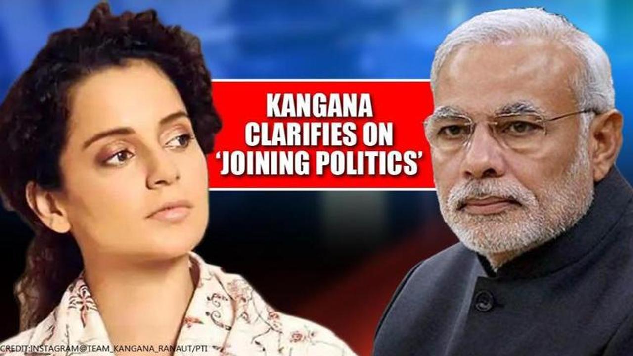 Kangana Ranaut: Not supporting PM Modi to join politics; rejected Congress, BJP tickets