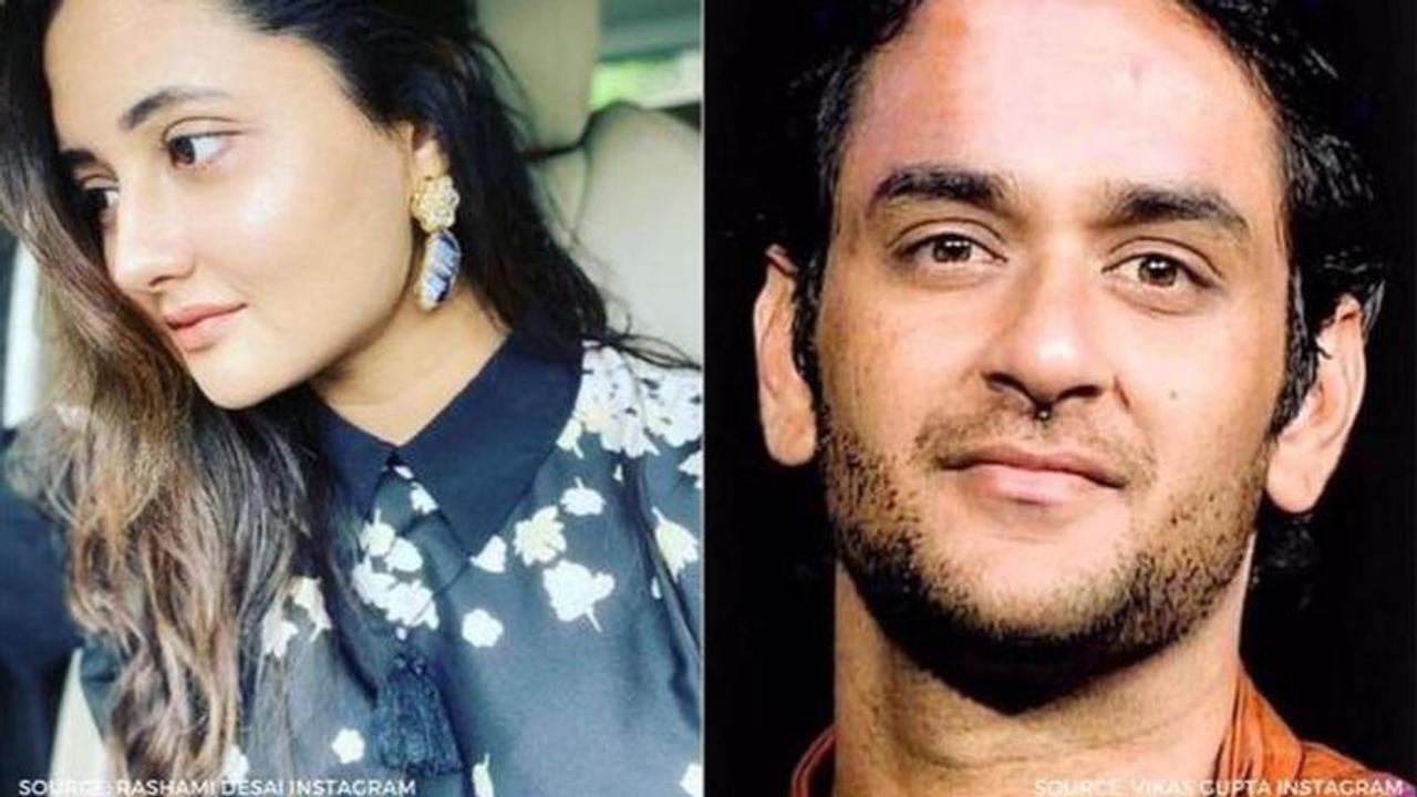 are rashami desai and vikas gupta related?