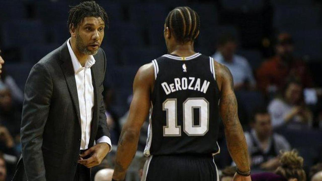 Spurs get Tim Duncan first win as acting head coach 104-103