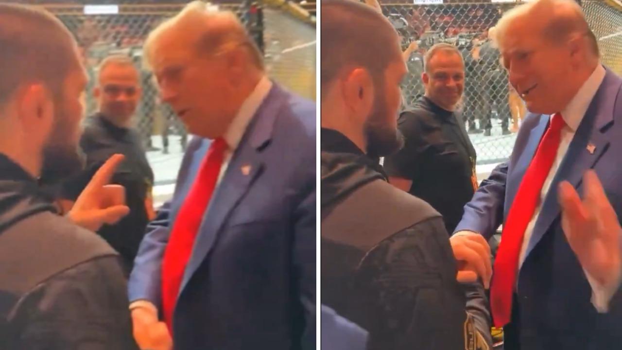 Khabib Nurmagomedov and Donald Trump