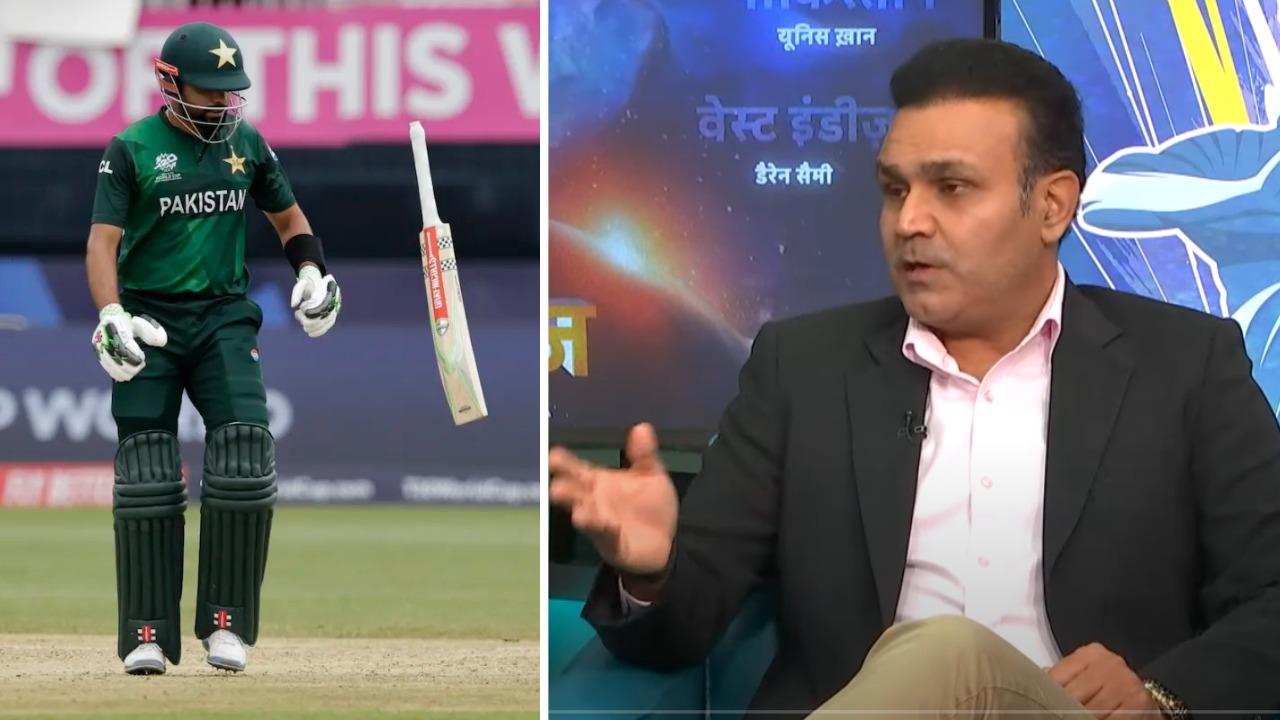 Virender Sehwag criticises Babar Azam