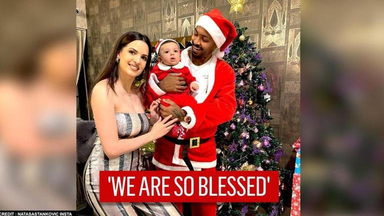 Natasa Stankovic, Hardik Pandya celebrate son Agastya's five-month birthday; See Pics