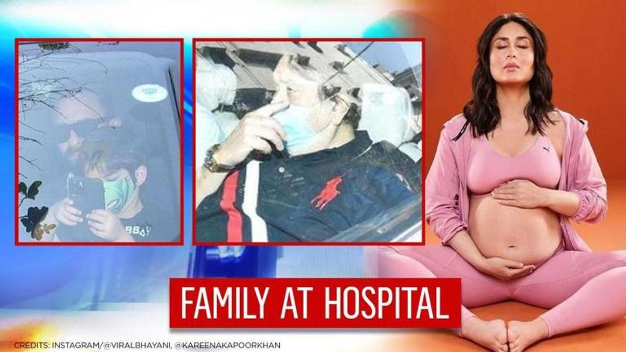 Saif Ali Khan-Taimur visit Kareena Kapoor Khan & baby in hospital; grandpa too snapped