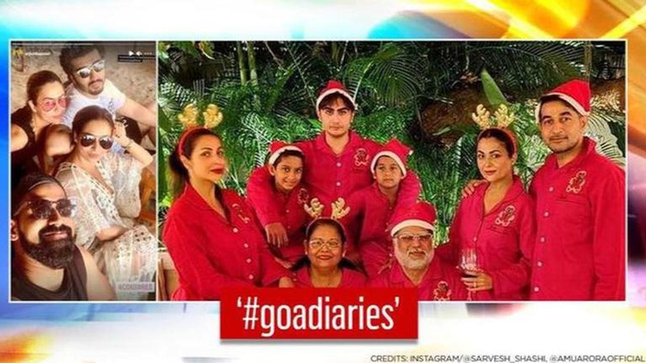 Arjun Kapoor joins Malaika Arora in Goa as the family celebrates Christmas together